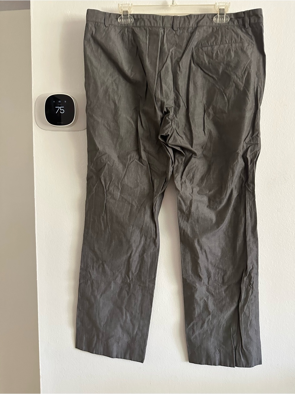 A.P.C. Men's Gray Chinos - Straight Leg XL